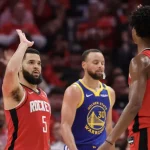 Derrota alarmante de Golden State Warriors ante Houston Rockets