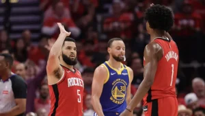 Derrota alarmante de Golden State Warriors ante Houston Rockets
