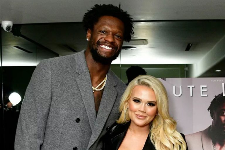 Kendra Randle, orgullosa por la noche histórica de su esposo Julius