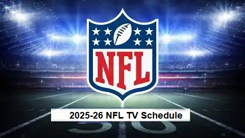 Programación TV NFL 2025-26; Transmisiones Temporada Regular