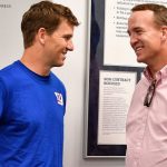 Eli Manning reacciona al mensaje de Peyton tras foto rara de la NFL