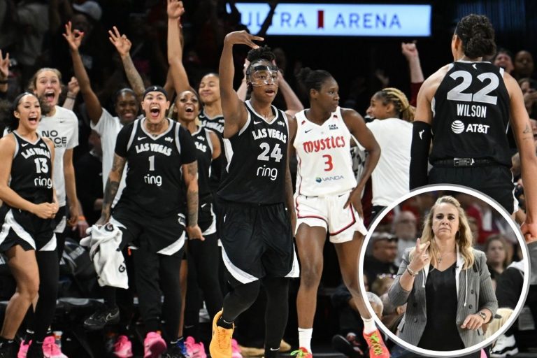 HC de LV Aces critica duramente a A’ja Wilson tras derrota en Seattle