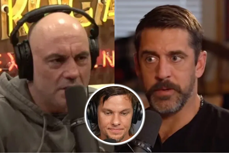 Joe Rogan y Aaron Rodgers critican altercado de Theo Von en Nashville