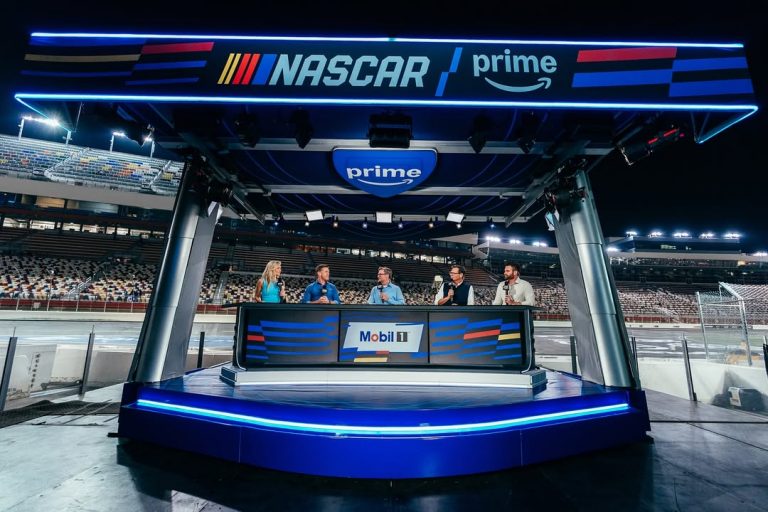 Amazon supera a Fox en debut de transmisión de NASCAR en Prime