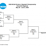 Horario Béisbol NCAA 2025 Knoxville; Soporte imprimible, TV – Deportes