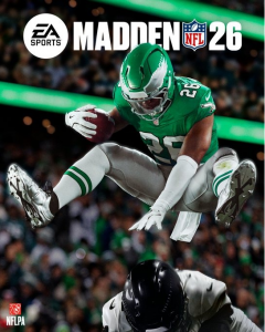 Portada de Madden 26; protagonista Saquon Barkley de Eagles