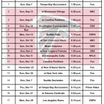 Calendario Atlanta Falcons 2025; Partidos y TV – Deportes